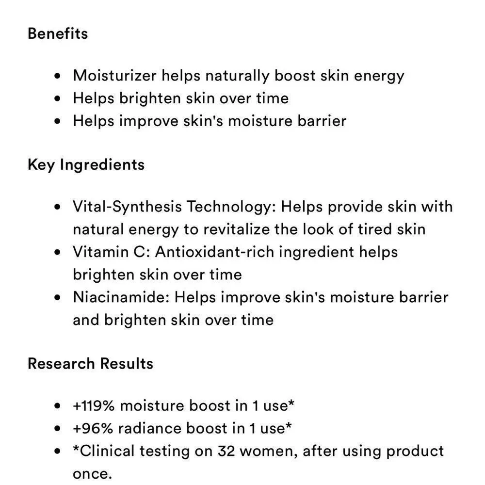 🌻 Origins Ginzing Energizing Gel Cream with Caffeine + Niacinamide 1oz New